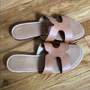 Coach and four flat sandals 10